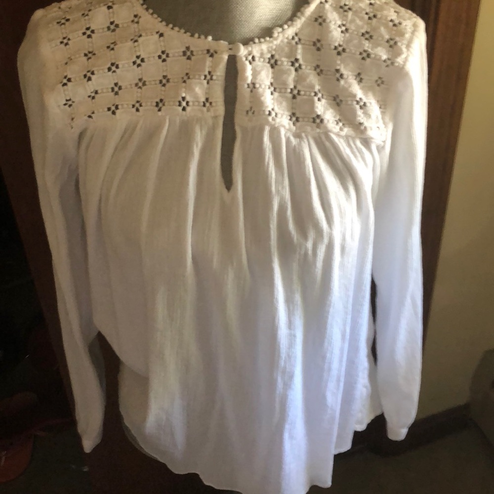 JCrew pheasant top